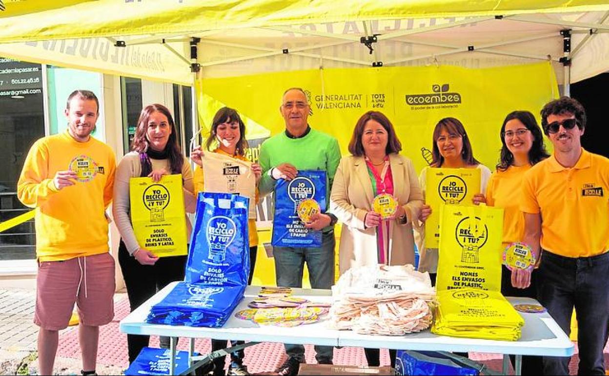 El inicio de la campaña en la localidad. 