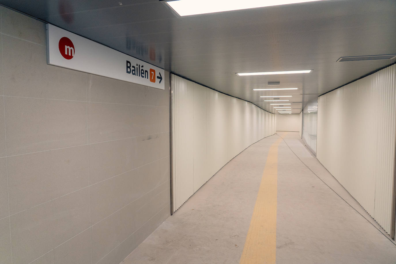 Fotos: La cara subterránea de la nueva línea 10 de metro de Valencia