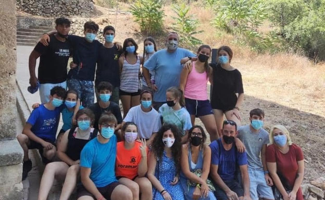 Campo de trabajo del pasado año que también trabajo en el castillo. 