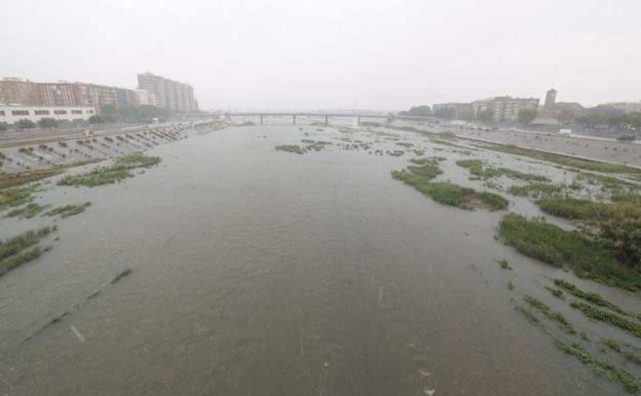 Las lluvias han caído con fuerza sobre Valencia. 