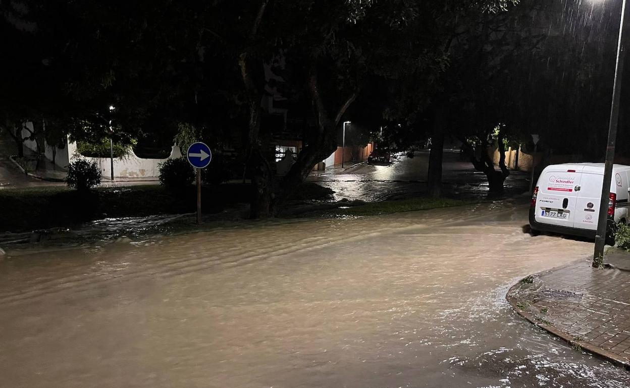 Una de las calles de La Canyada. 