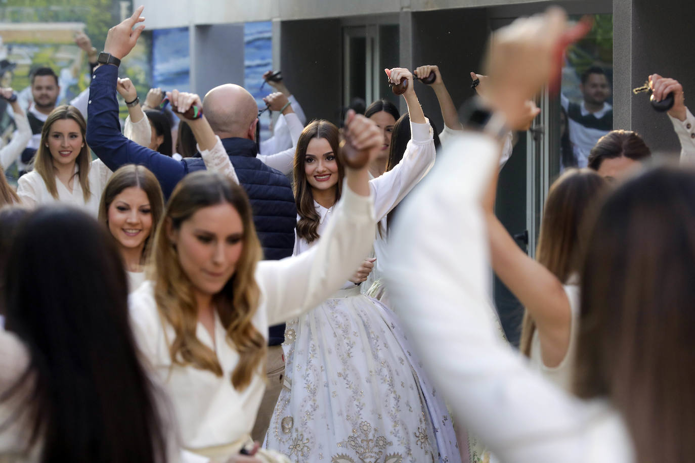 Fotos: Ensayo de la Dansà 2022 en honor a la Virgen de los Desamparados