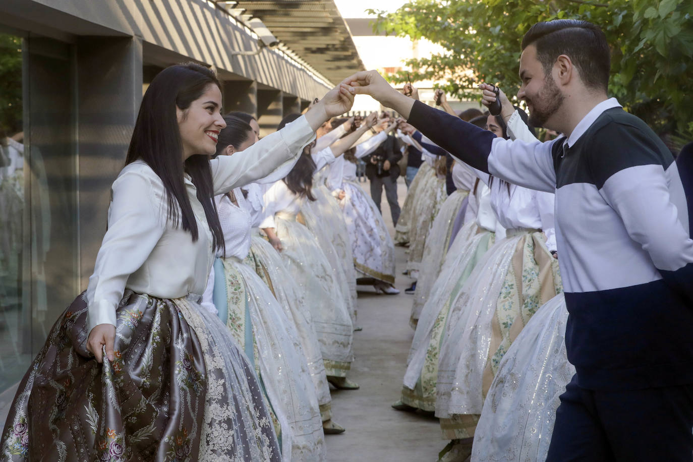 Fotos: Ensayo de la Dansà 2022 en honor a la Virgen de los Desamparados