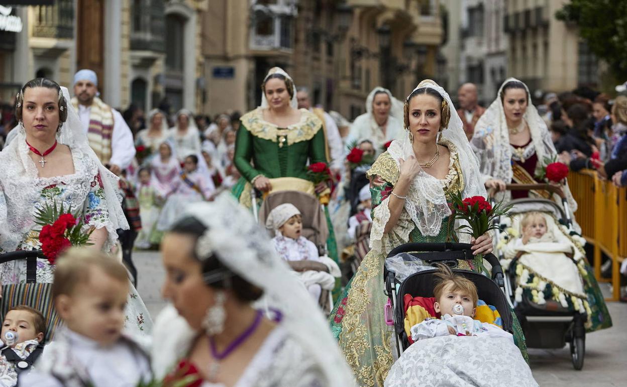 Un momento de la Ofrenda de este año 2022.