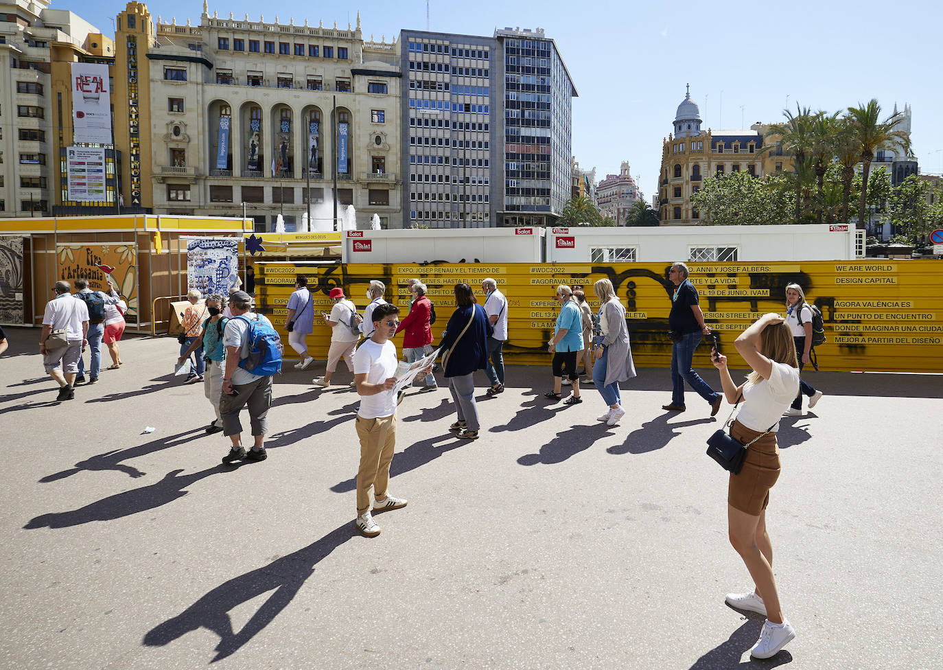 Fotos: Los cruceristas toman el centro de Valencia