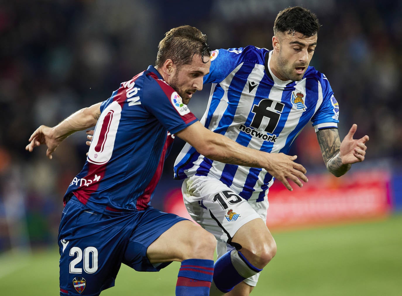 Fotos: Las mejores imágenes del Levante UD-Real Sociedad