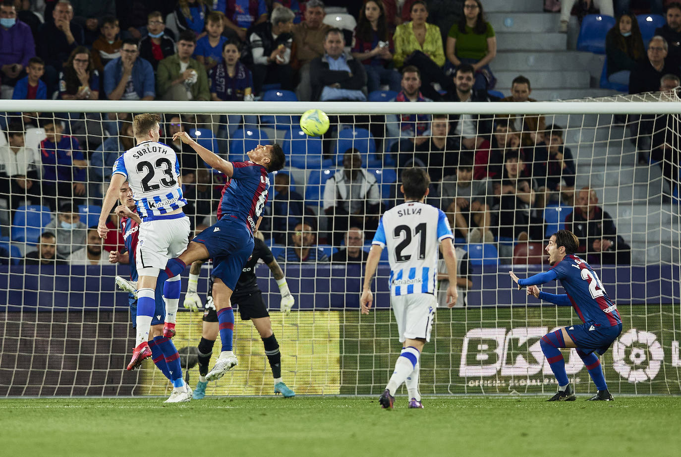 Fotos: Las mejores imágenes del Levante UD-Real Sociedad