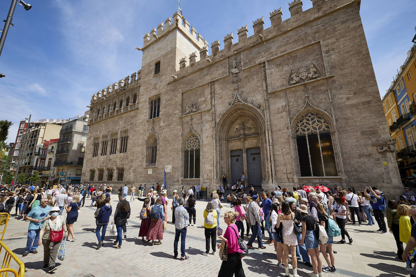 Fotos: Los turistas llenan el centro de Valencia