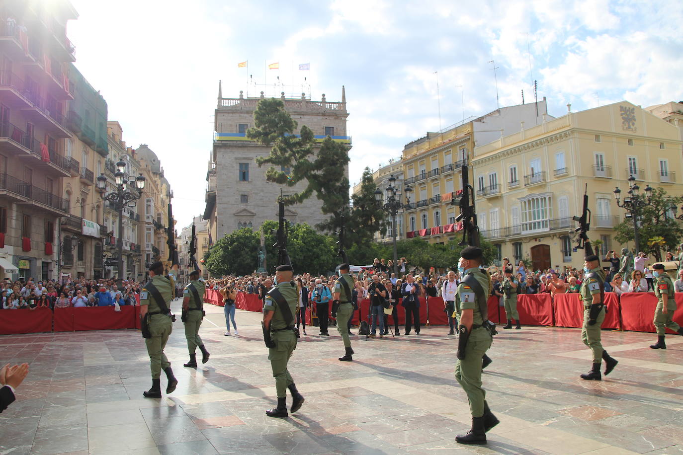 La patrona de Valencia vuelve a procesionar por el centro de la ciudad con dos cambios en el recorrido