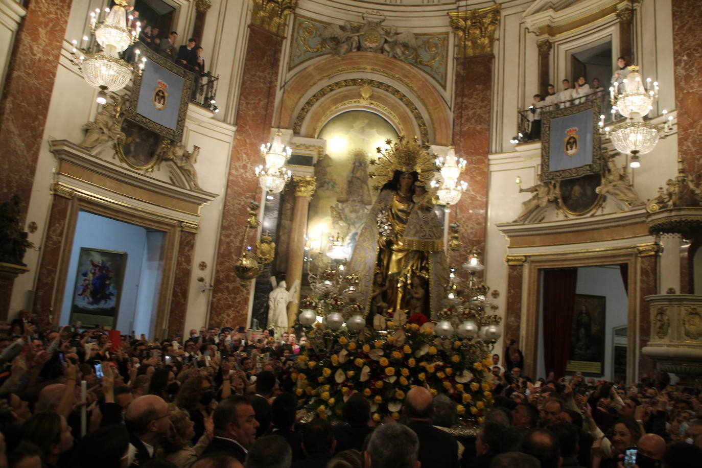 La patrona de Valencia vuelve a procesionar por el centro de la ciudad con dos cambios en el recorrido