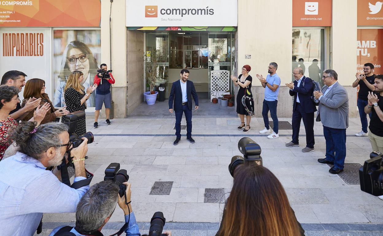 Vicent Marzà, poco antes de anunciar su salida del Consell. 