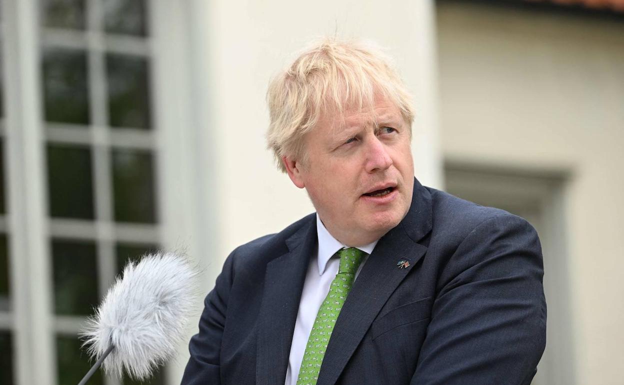 El primer ministro británico, Boris Johnson. 