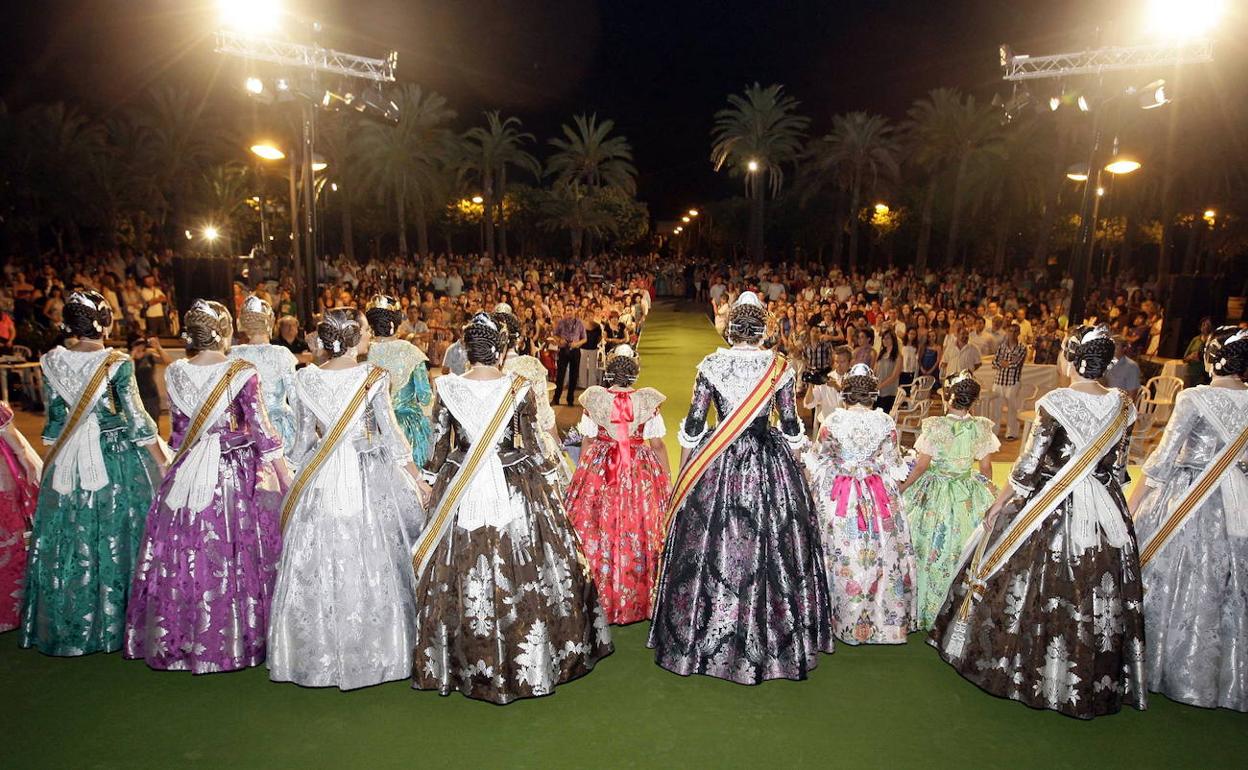 Fase de preselección en los jardines del Palau de la Música. 