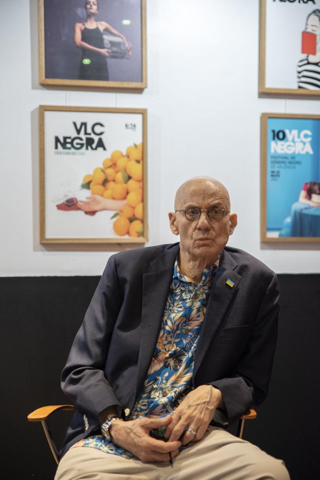 James Ellroy, premio de honor de VLC Negra, en Valencia. 