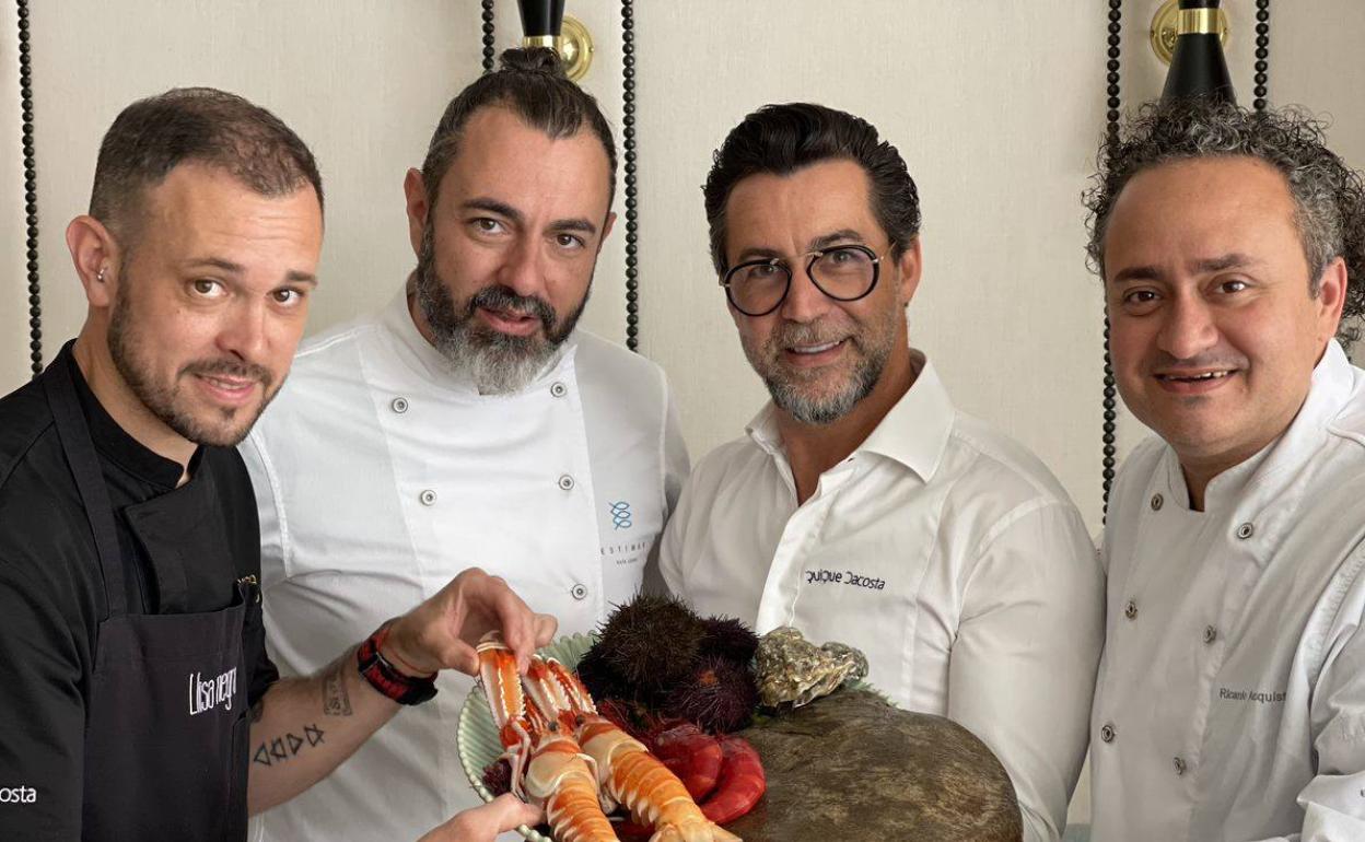 Restaurante Quique Dacosta | Dacosta y Rafa Zafra abren Llisa Negra en canal