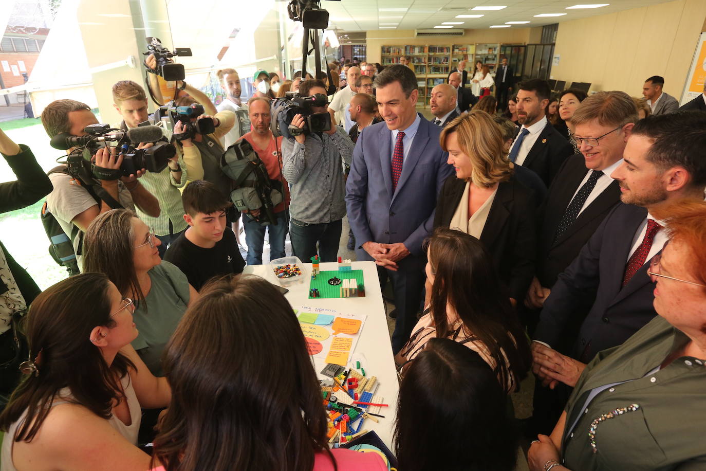 Pedro Sánchez en Mislata.