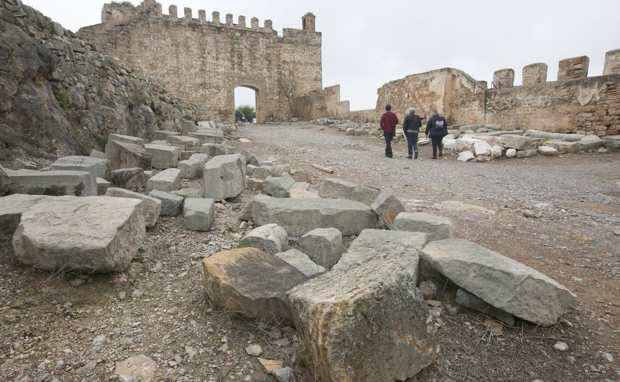 El castillo de Sagunto requiere de una inversión urgente. 