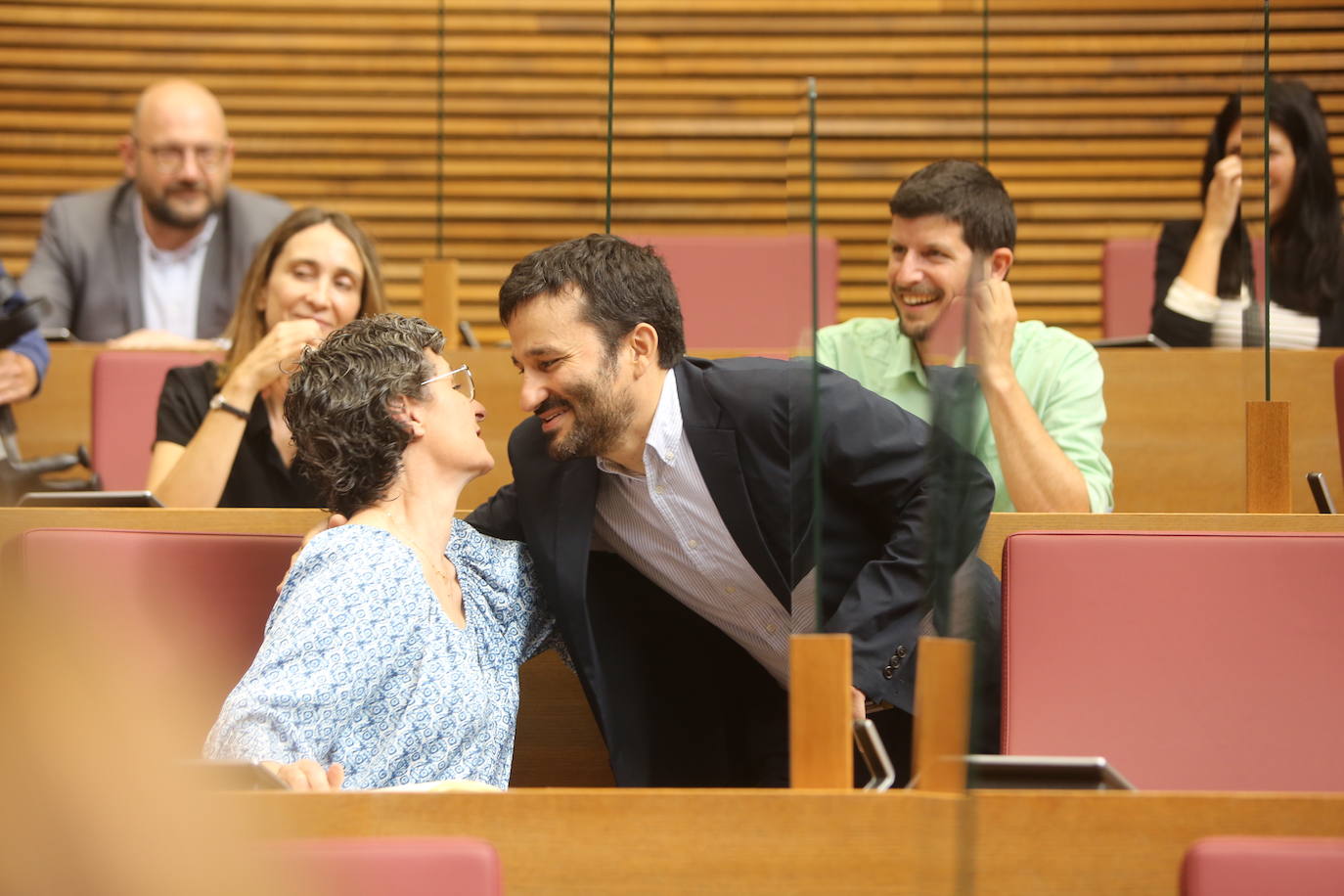 Pleno de Les Corts, con el debut de Ana Barceló como portavoz del PSPV. 