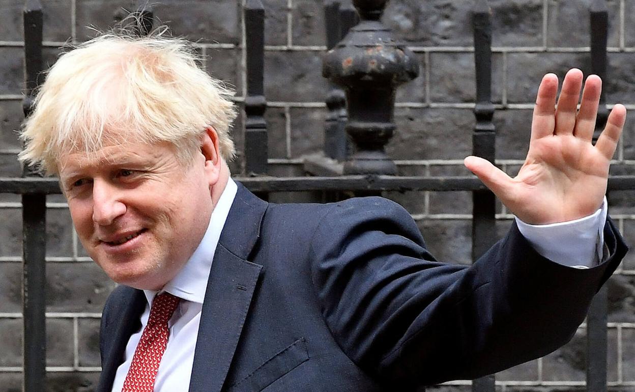 El primer ministro británico, Boris Johnson. 