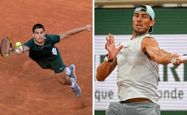 Cuándo juegan Nadal y Alcaraz en Roland Garros: las fechas clave del torneo
