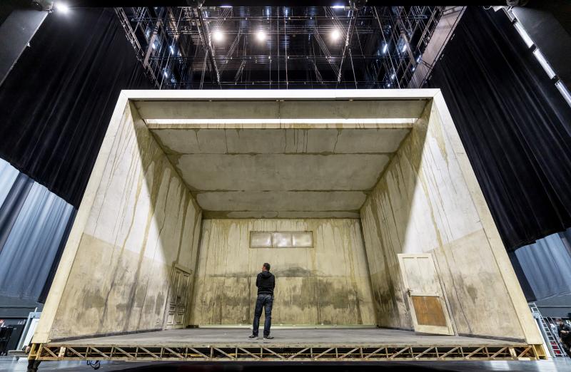 Imagen principal - Montaje escena Wozzeck. 