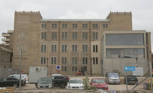 Edificio de la antigua Harinera del Grao. 