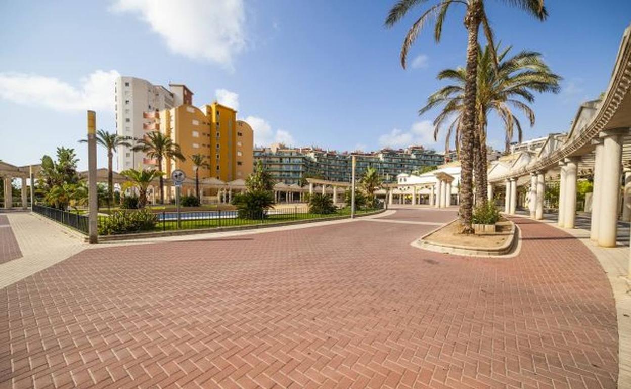 La plaza Mayor de Calp. 