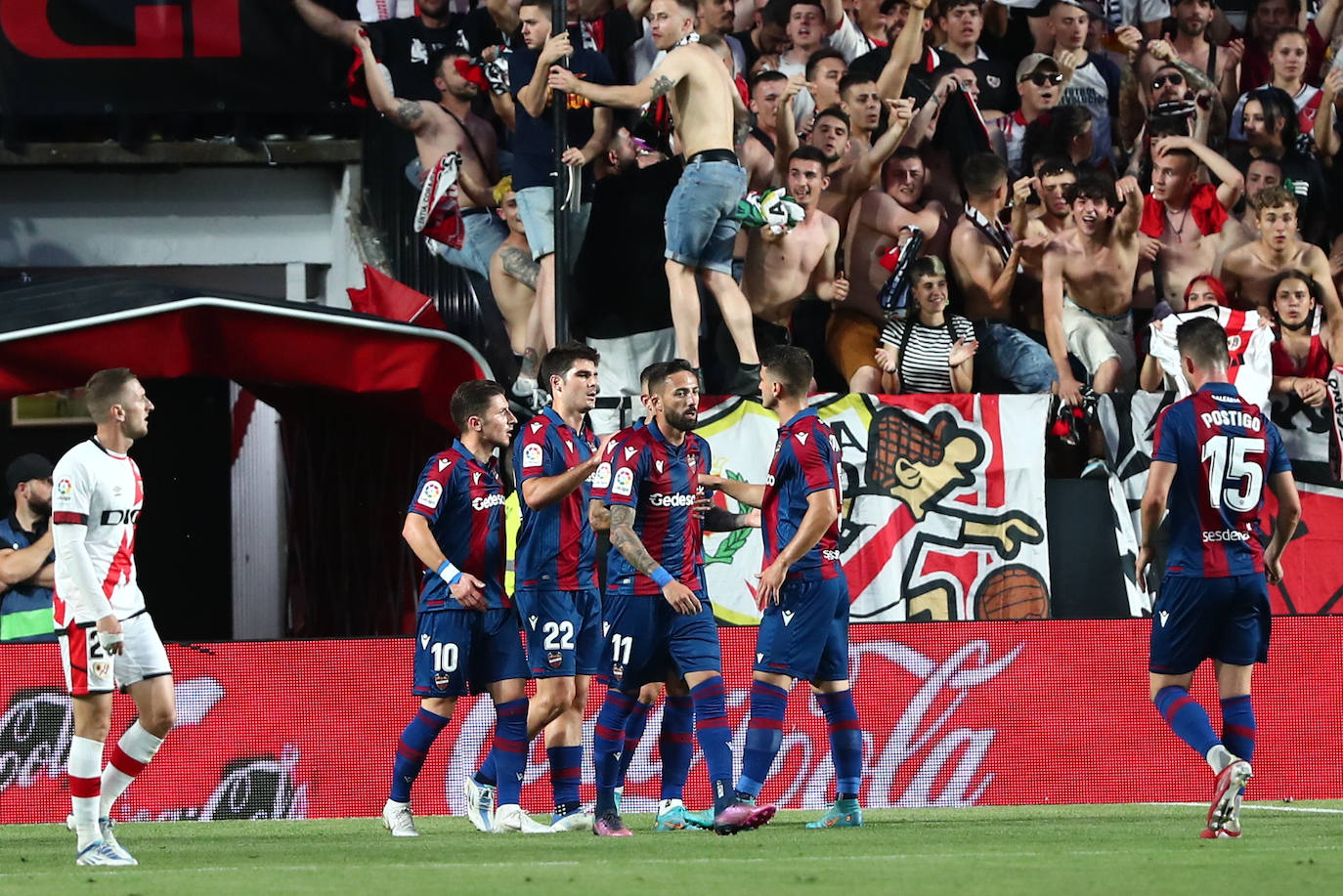 Fotos: Las mejores imágenes del Rayo Vallecano-Levante UD