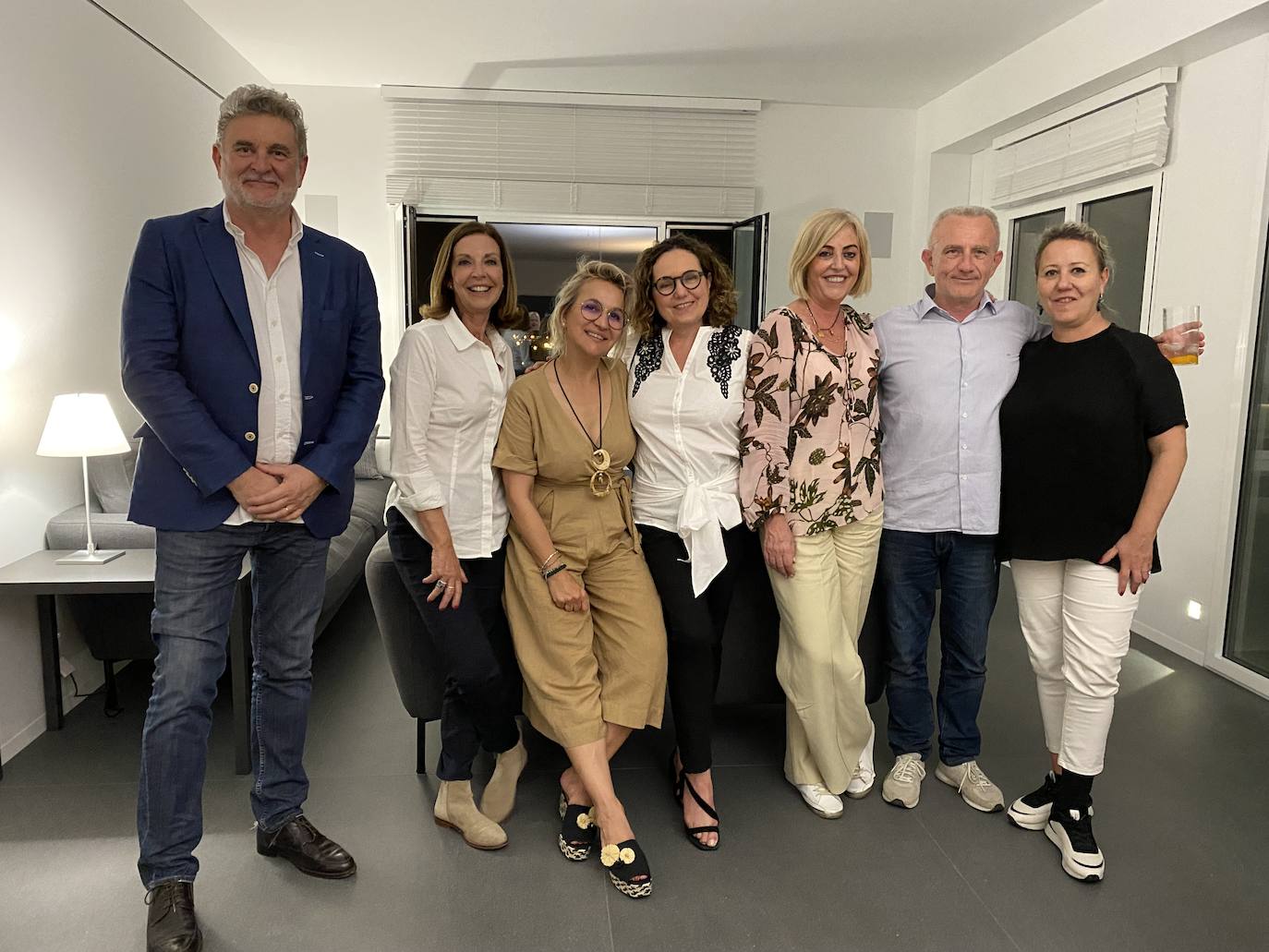 Bruno Broseta, Pilar Pons, Belén Arias, Ane de Vicente, Julia Pérez Broseta, Sergio Terol y Mónica Morales.