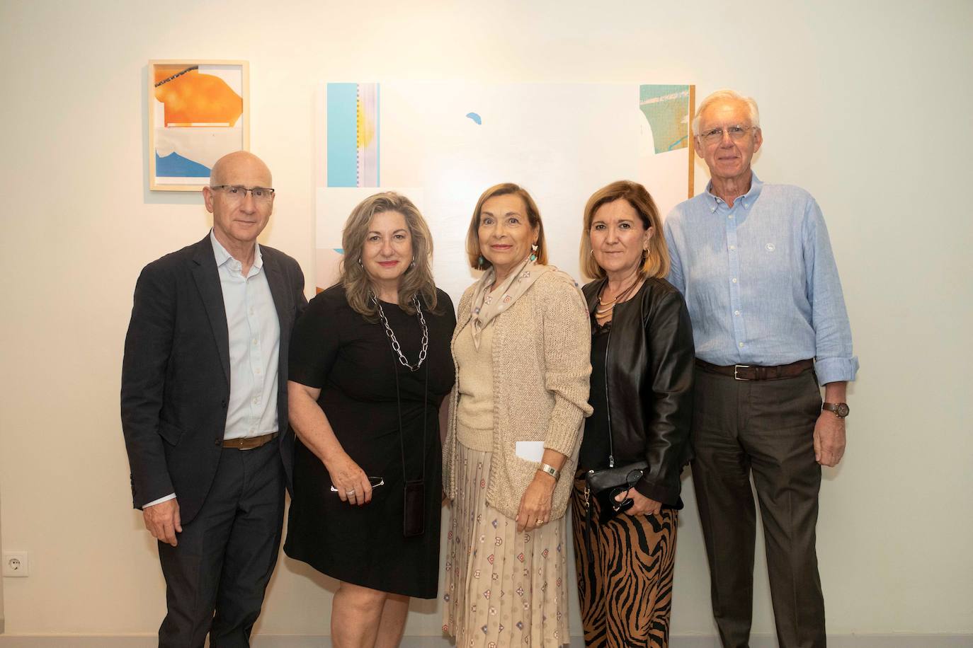 José MarÍa Bordes, Sara Joudi, Ana Peris, Teresa Nuez y Herminio Morera.