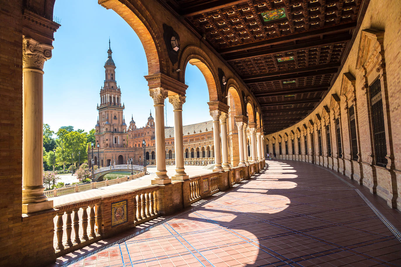 Plaza de España, Sevilla. 