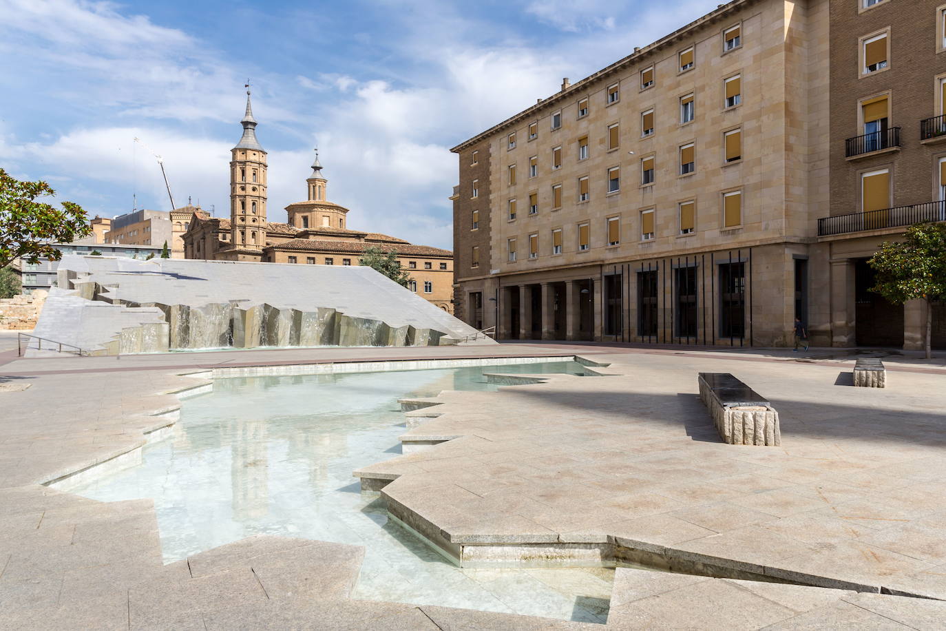 Plaza del Pilar, Zaragoza. 