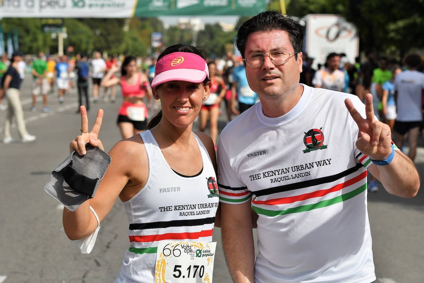 Miles de personas participan en una de las pruebas más esperadas del calendario de carreras populares en Valencia