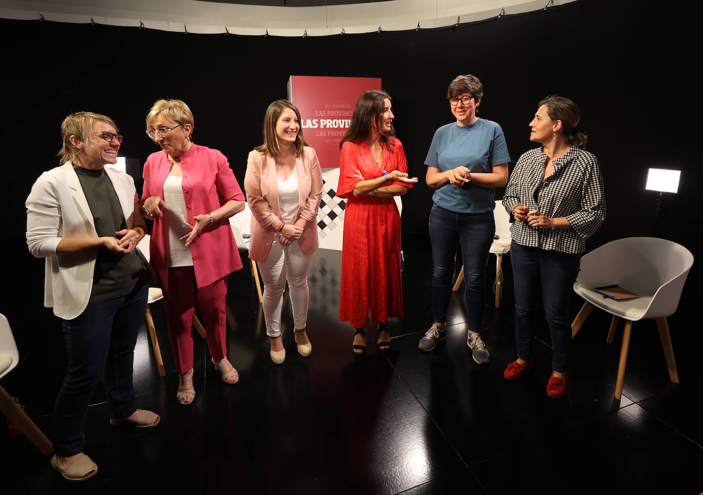 Fotos: Debate con las portavoces de Les Corts en LAS PROVINCIAS