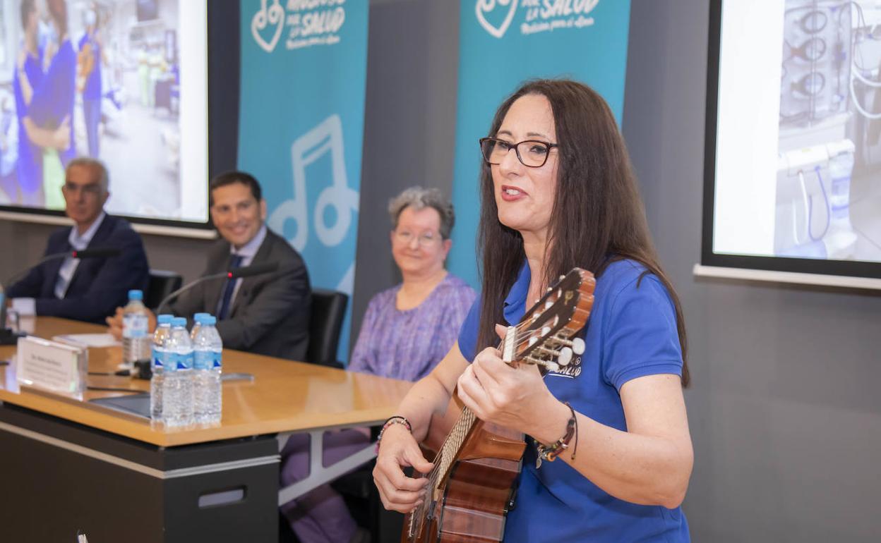 La música Gabriela, de Músicos por la Salud.