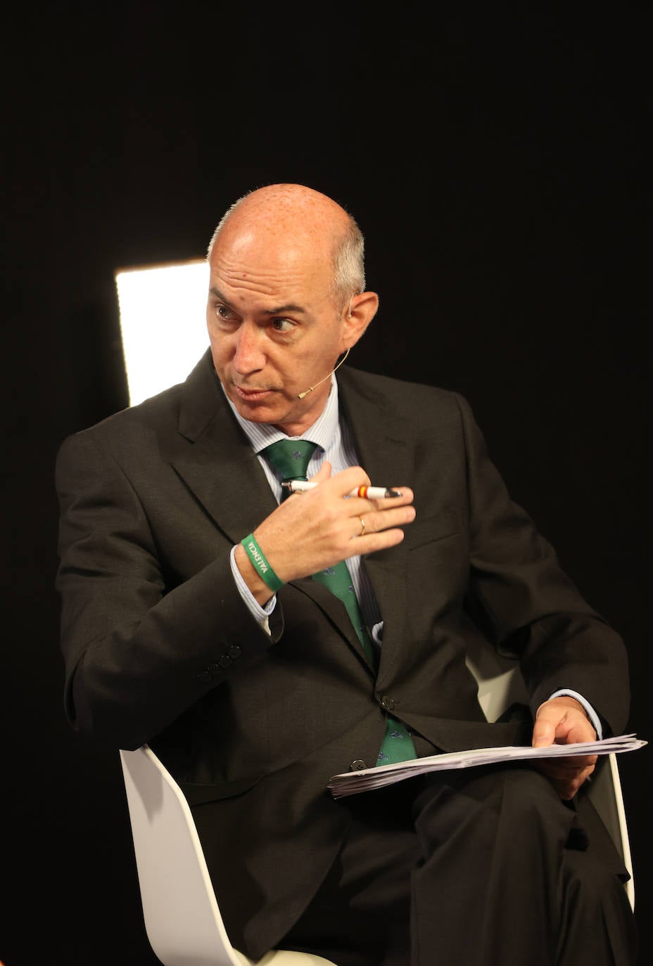 Fotos: Debate con los portavoces de los grupos municipales del Ayuntamiento de Valencia, en LAS PROVINCIAS