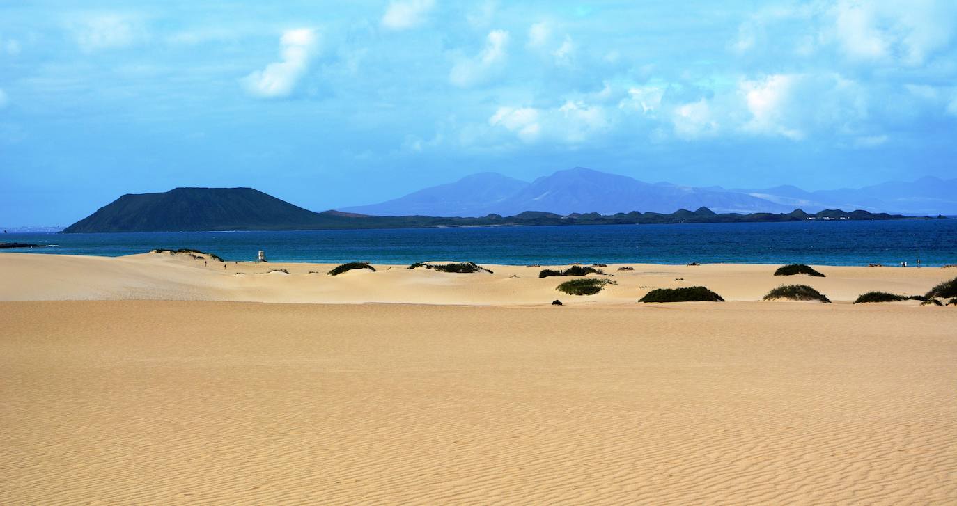 Playas de Corralejo, Fuerteventura. 