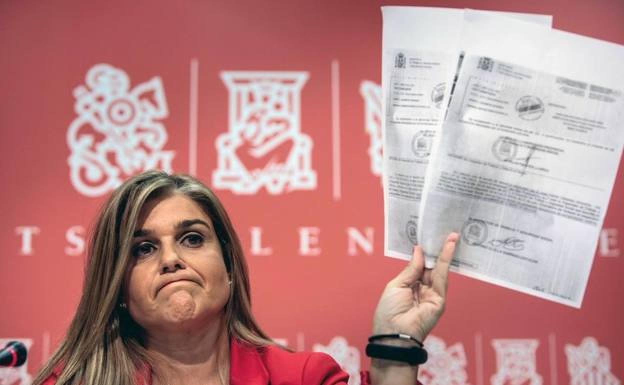 Eva Ortiz, diputada popular. 