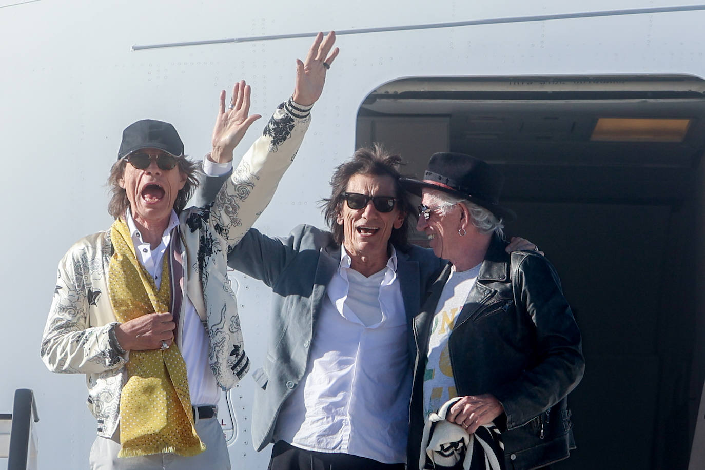 Fotos: Los Rolling Stones ya están en España