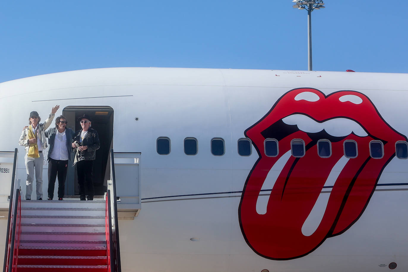 Fotos: Los Rolling Stones ya están en España