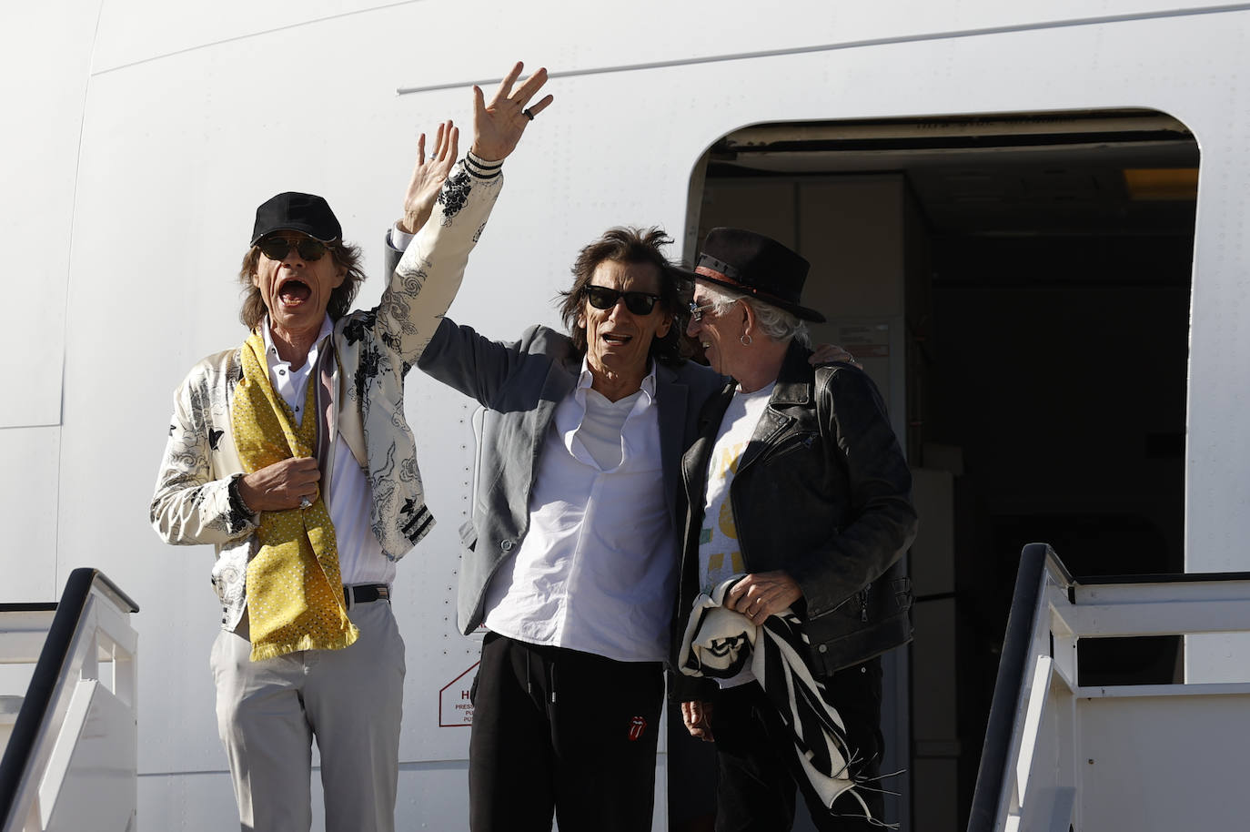 Fotos: Los Rolling Stones ya están en España