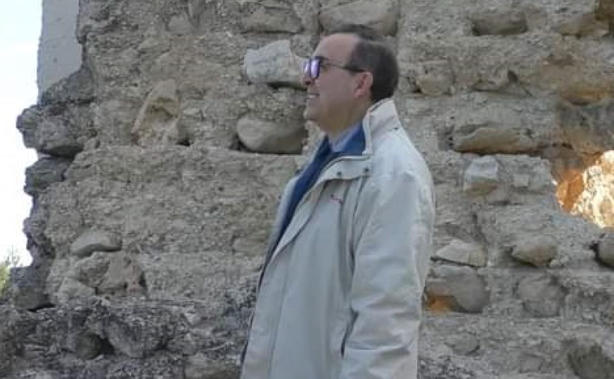 Vicente M. Sanz murió el pasado martes cuando se encontraba de excursión en el paraje de la Umbría.