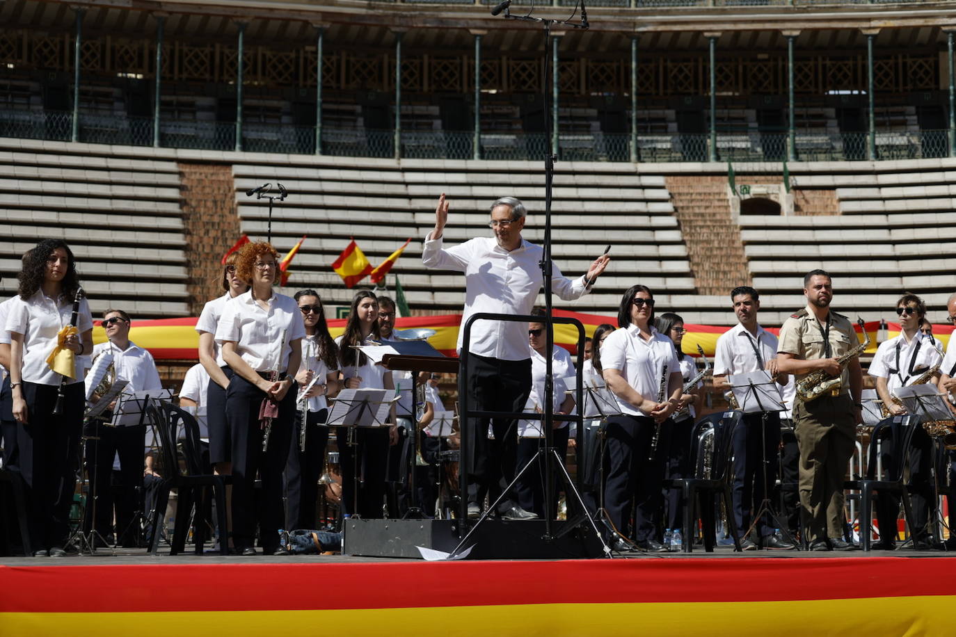 Fotos: Un concierto a tres bandas por el Día de las Fuerzas Armadas