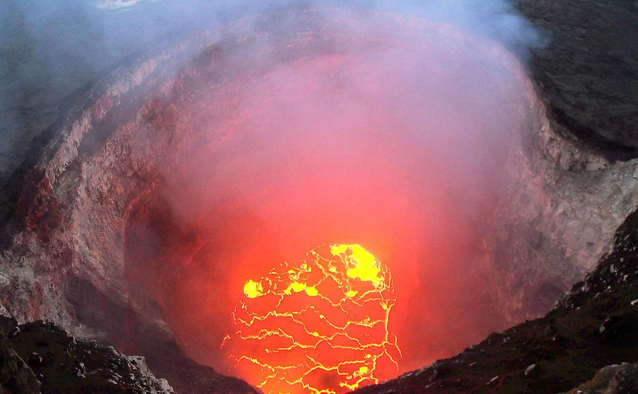 El volcán Kilauea. 