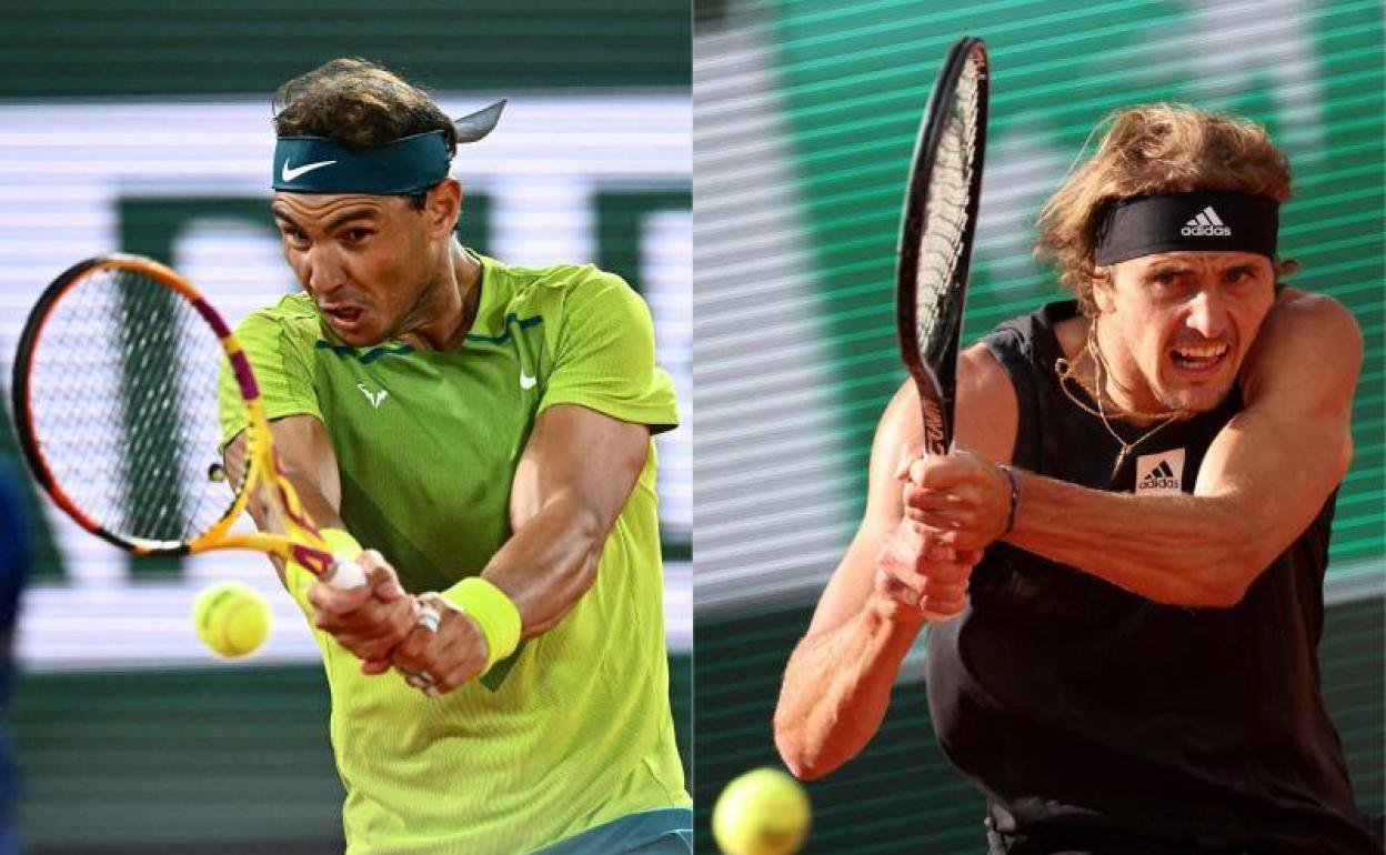 Nadal -Zverev: dónde ver gratis | Nadal - Zverev: horario y dónde ver gratis y en abierto la semifinal de Roland Garros