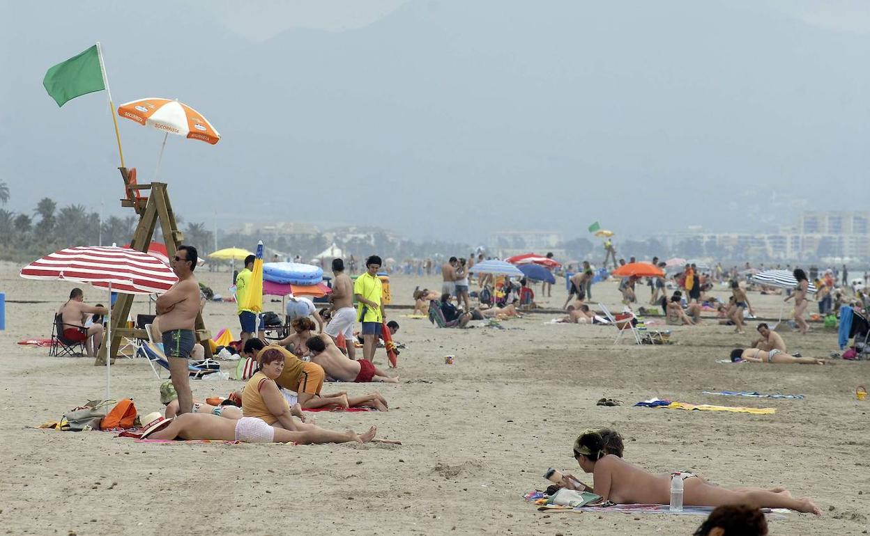 Playa del Pinar en Castellón.