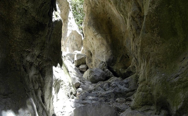 Estrecho de Cascajar, uno de los puntos más bonitos de la ruta 