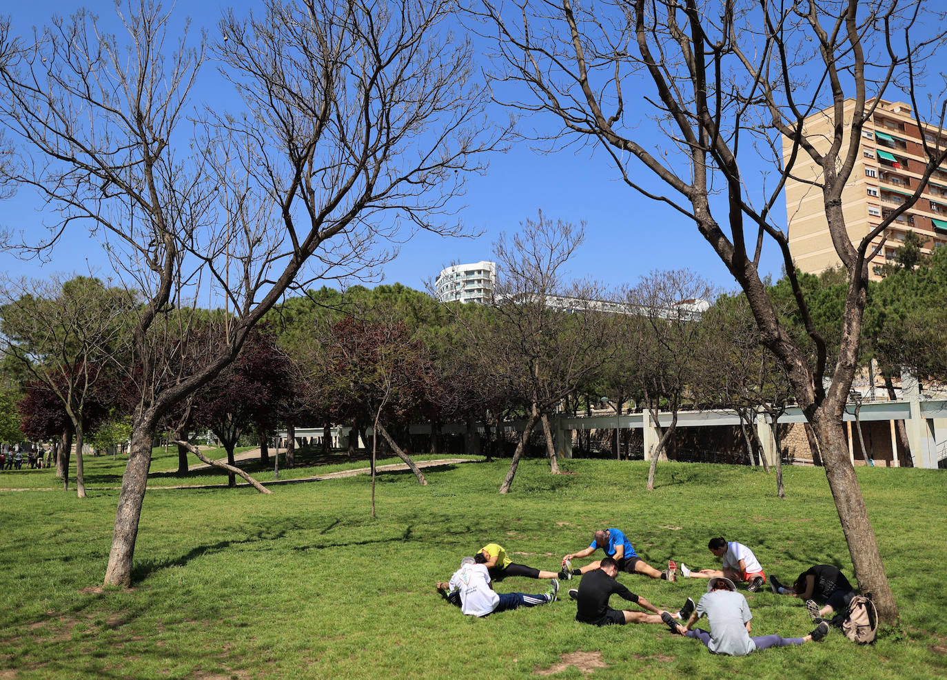 Fotos: Las tribus del Jardín del Turia de Valencia