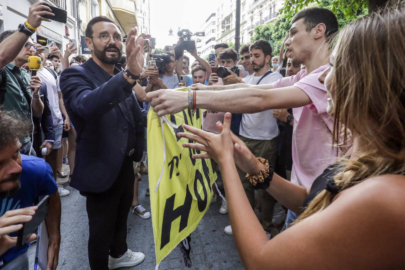 Fotos: Bordalás se despide del Valencia CF