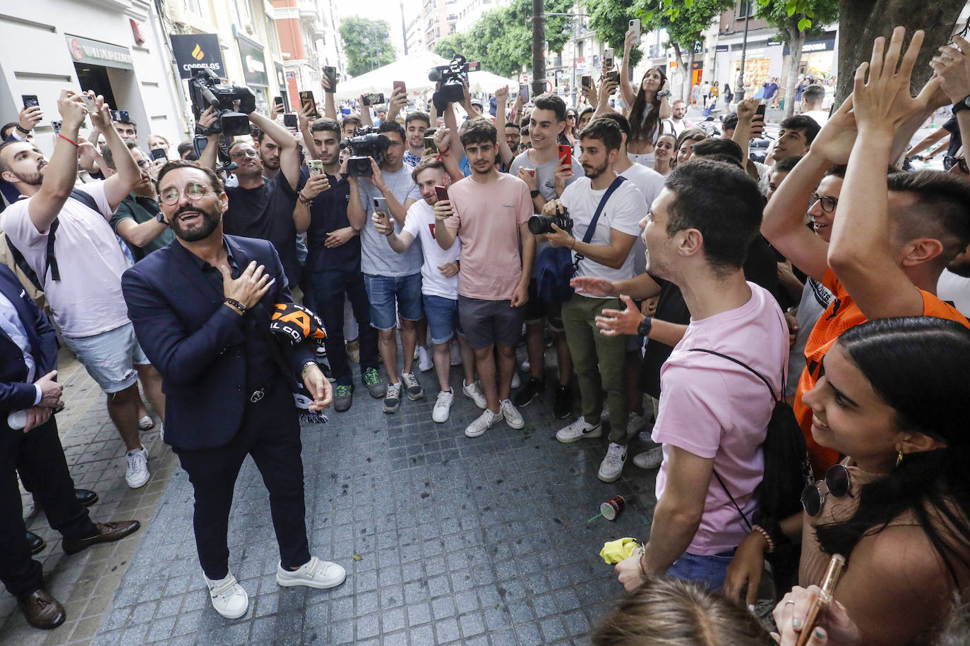 Fotos: Bordalás se despide del Valencia CF